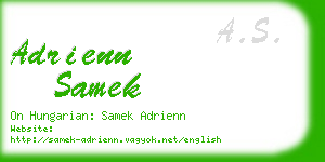 adrienn samek business card